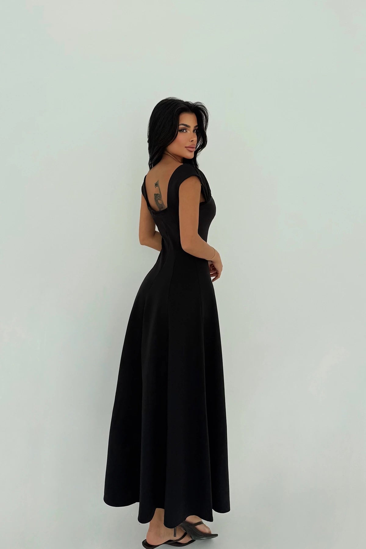 Serena Black Dress
