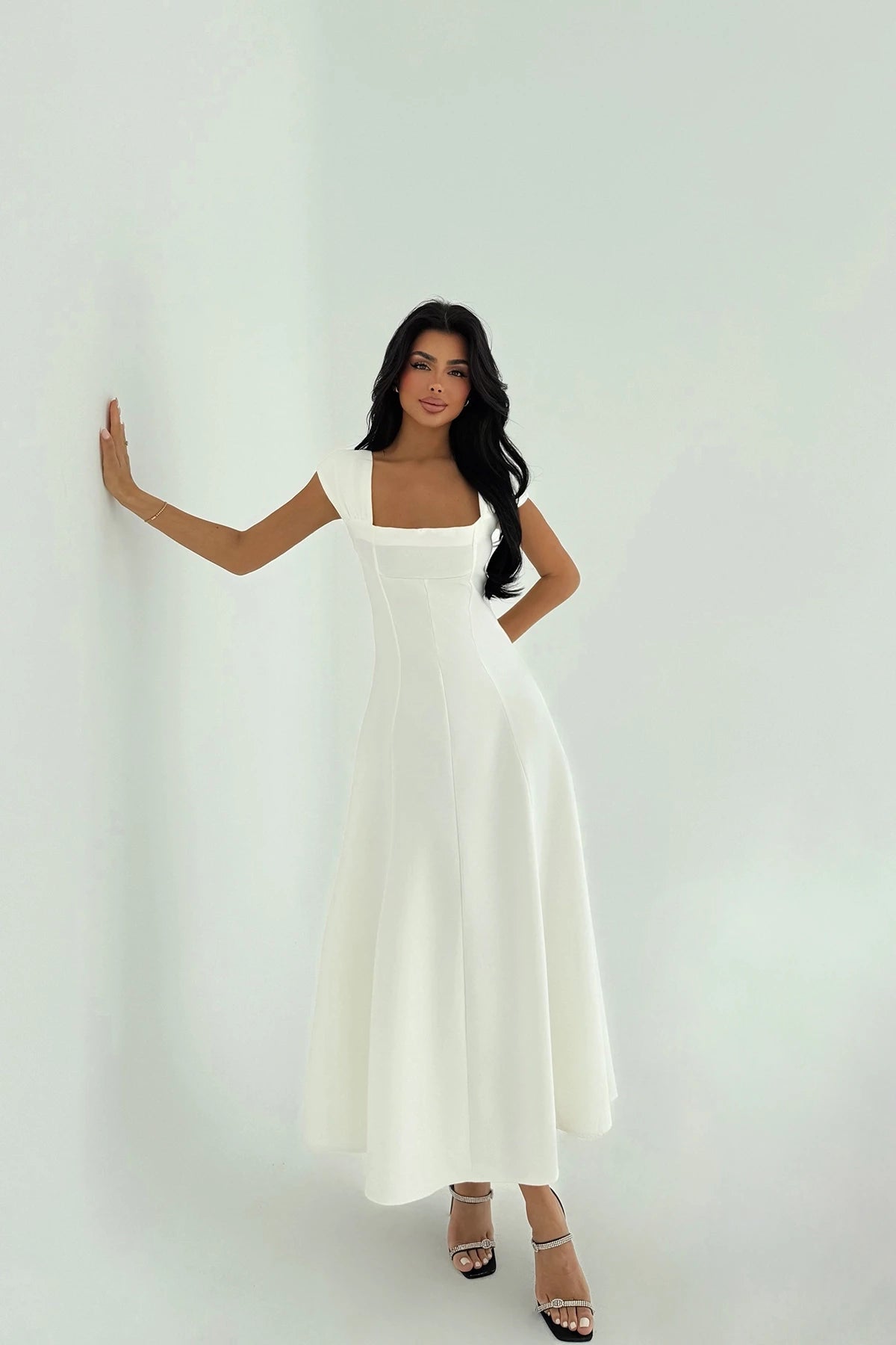 Serena White Dress