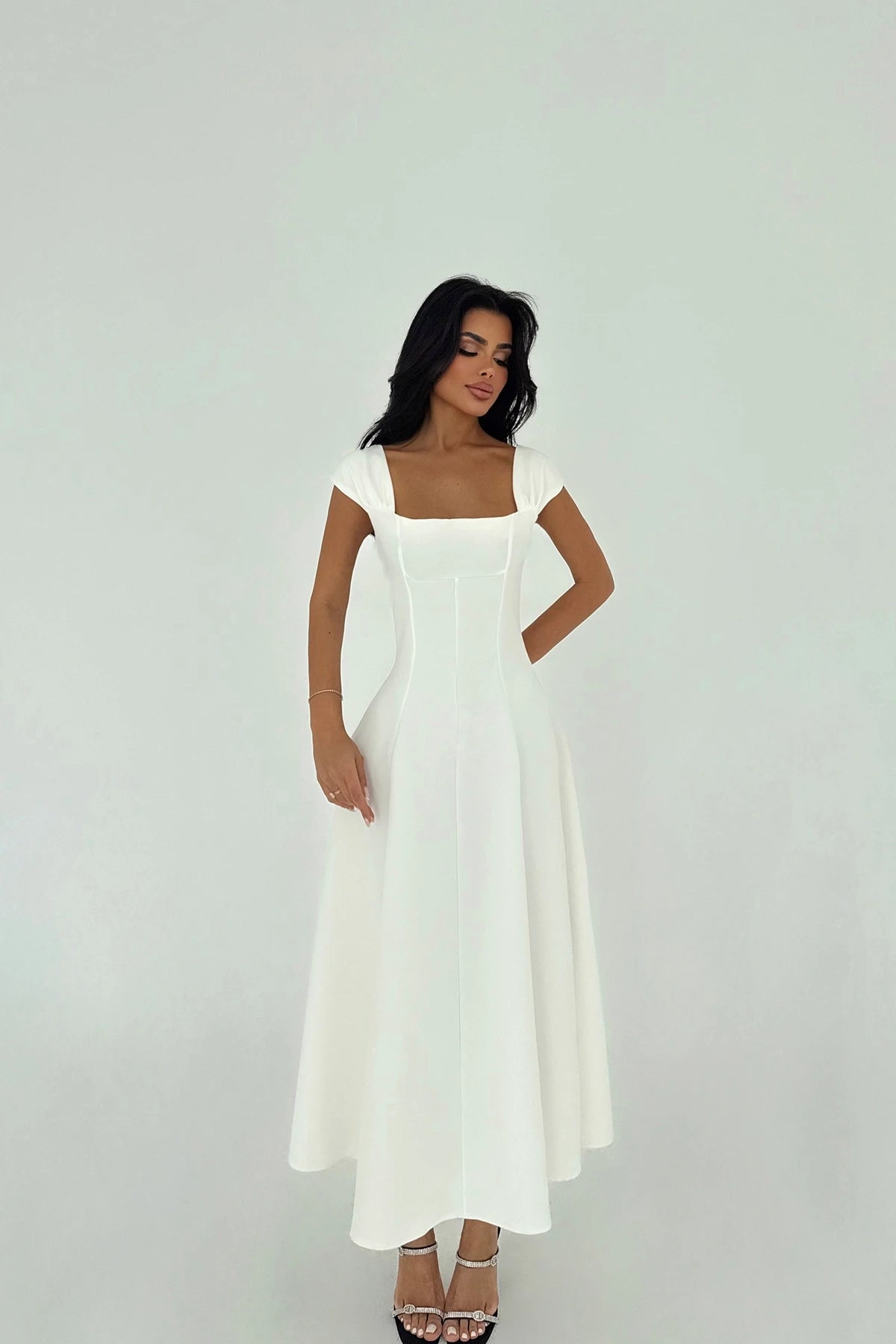 Serena White Dress