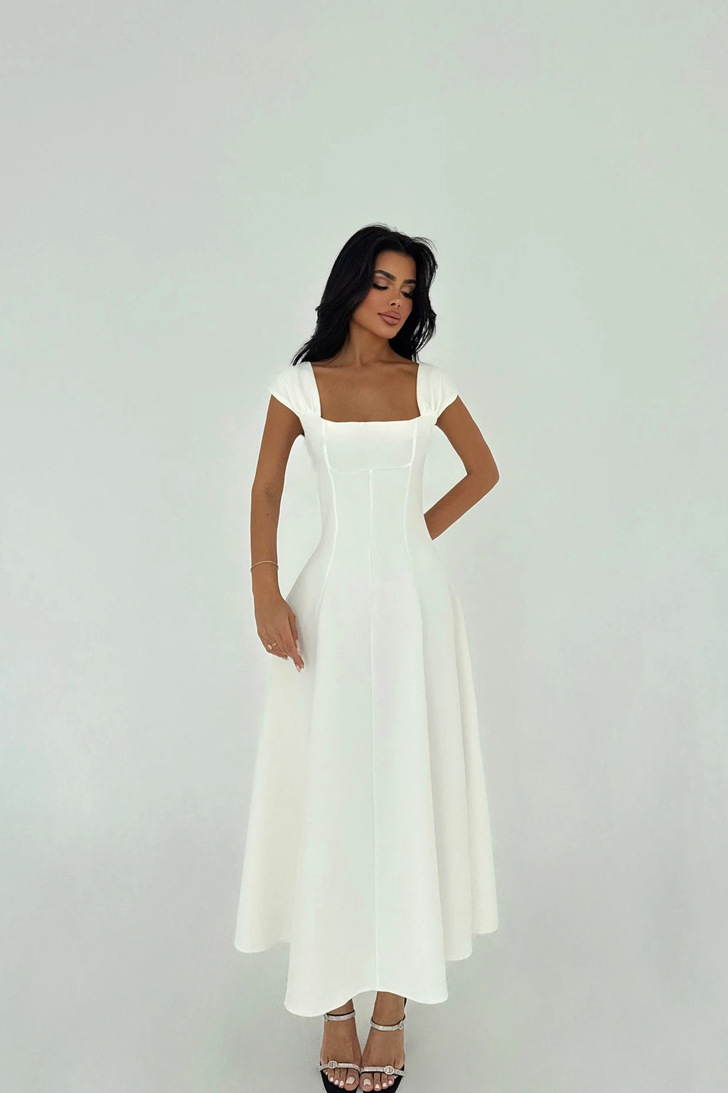 Serena White Dress