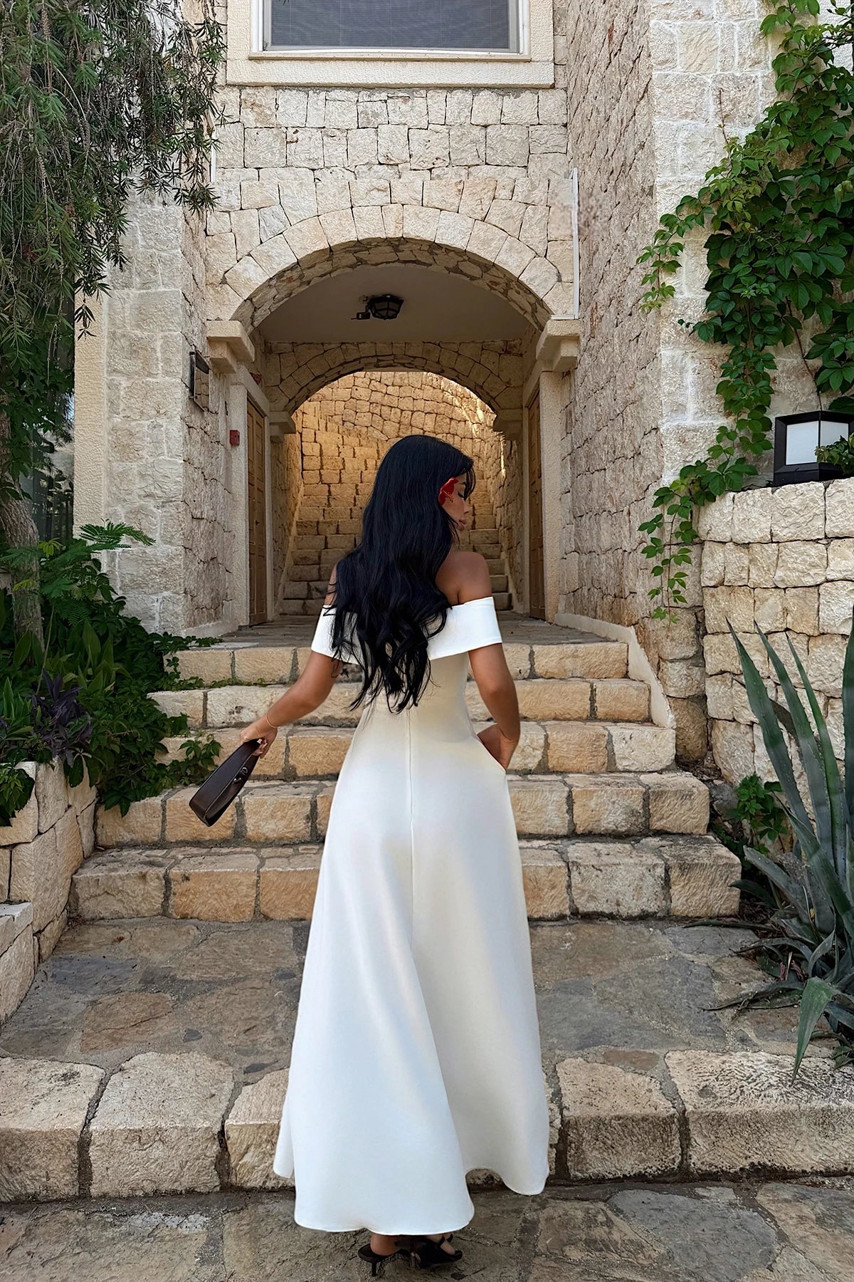 White Belle Dress