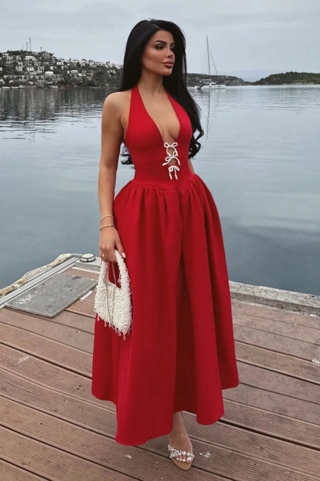 Cherry Pearl Dress