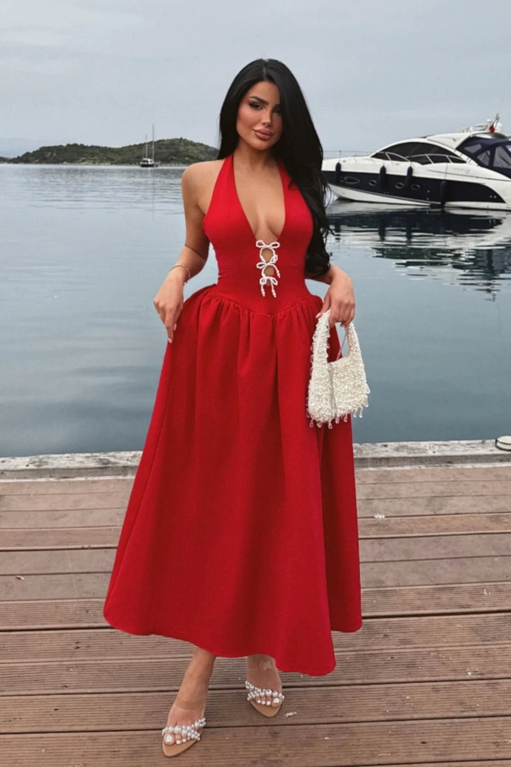 Cherry Pearl Dress