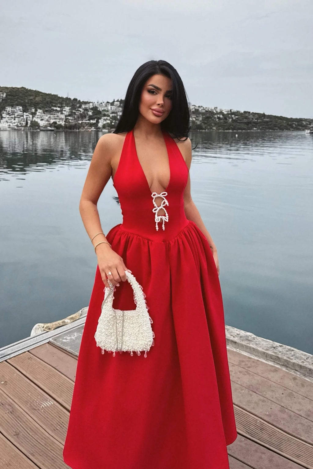 Cherry Pearl Dress