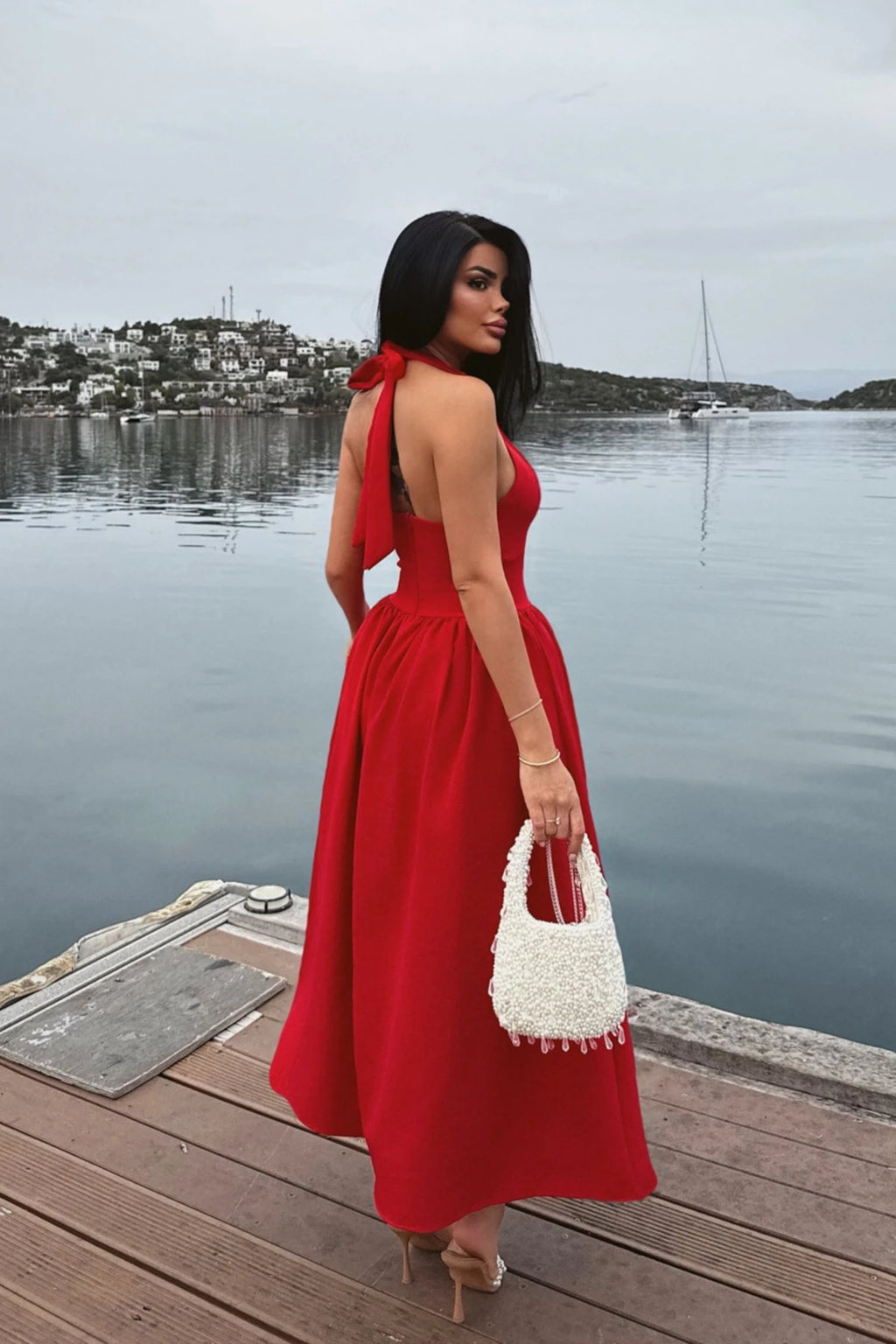 Cherry Pearl Dress