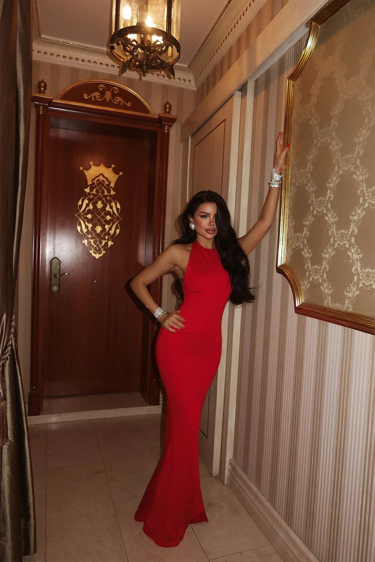 Sienna Red Dress