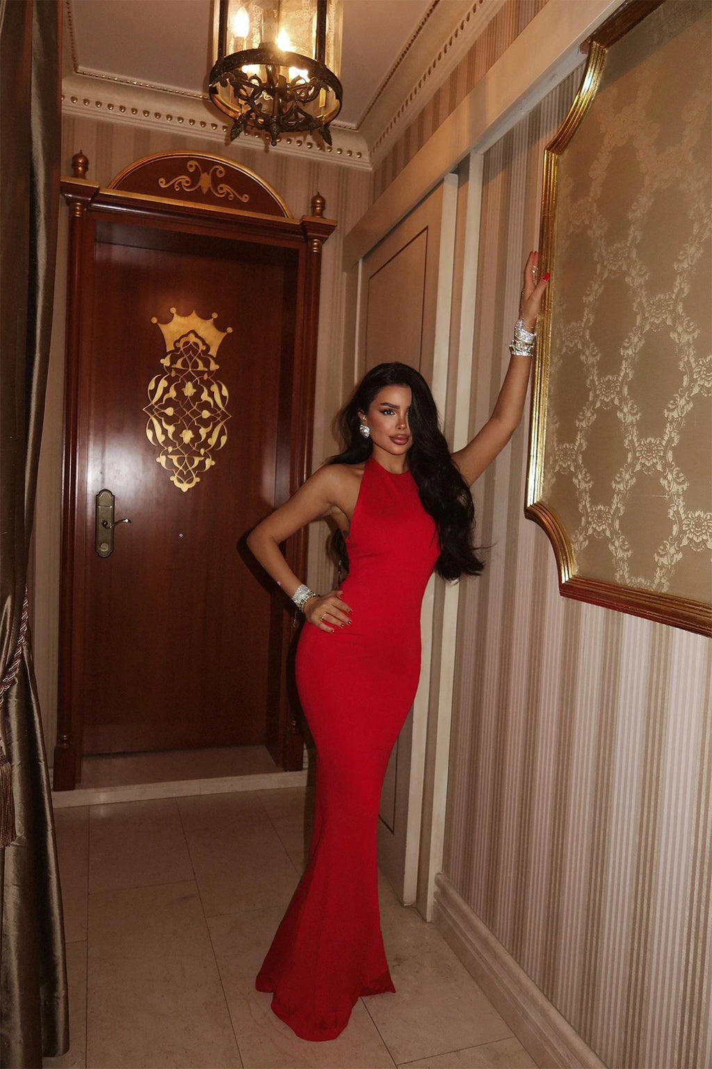 Sienna Red Dress