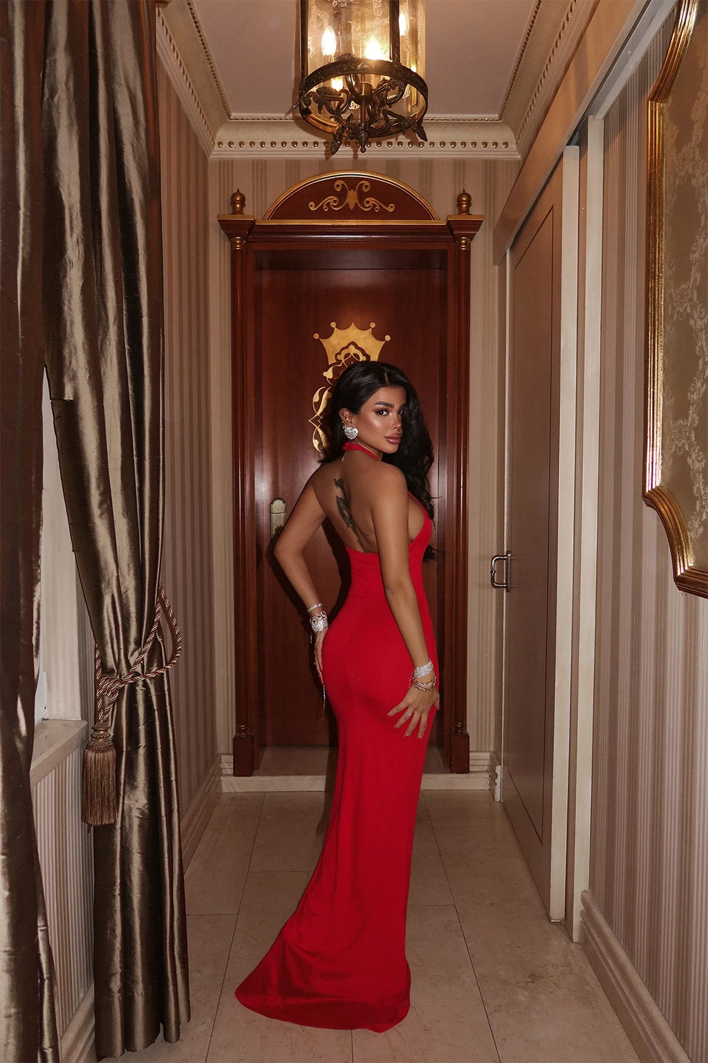 Sienna Red Dress