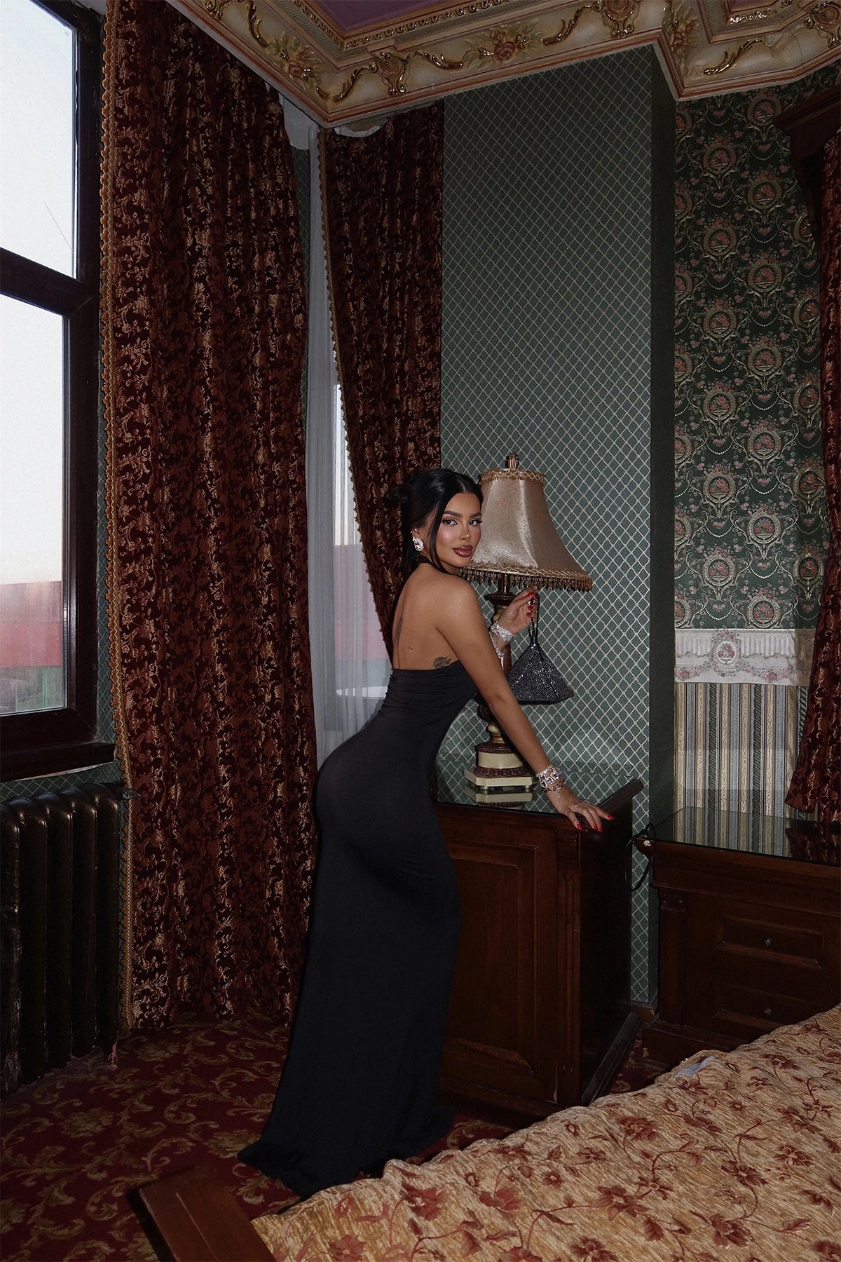 Sienna Black Dress